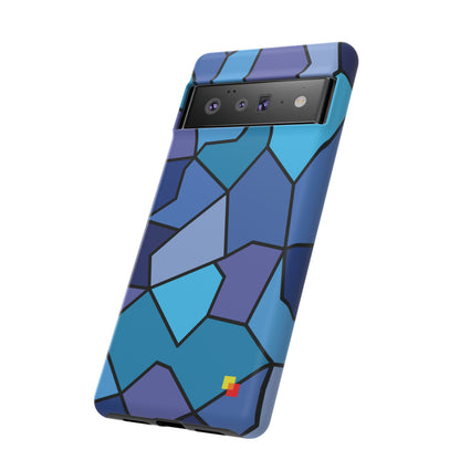 Blue Geometric Phone Case