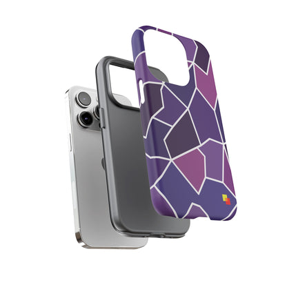 Purple Geometric Phone Case