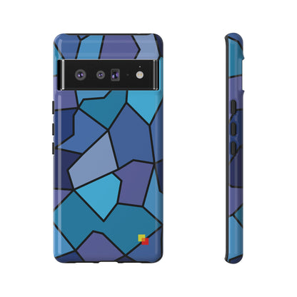 Blue Geometric Phone Case