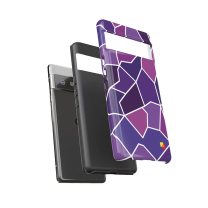 Purple Geometric Phone Case