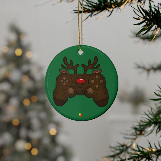 Reindeer Christmas Controller Ornament