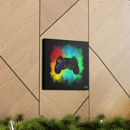 Gaming Controller Explosion Canvas