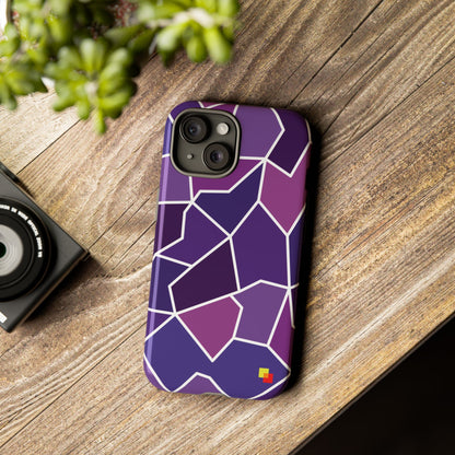 Purple Geometric Phone Case