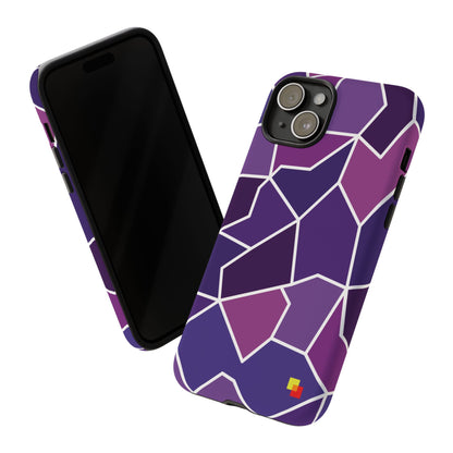 Purple Geometric Phone Case