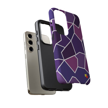 Purple Geometric Phone Case