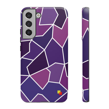 Purple Geometric Phone Case