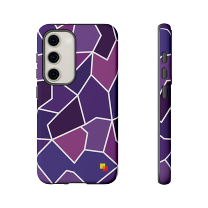 Purple Geometric Phone Case