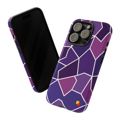 Purple Geometric Phone Case