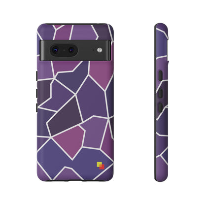 Purple Geometric Phone Case