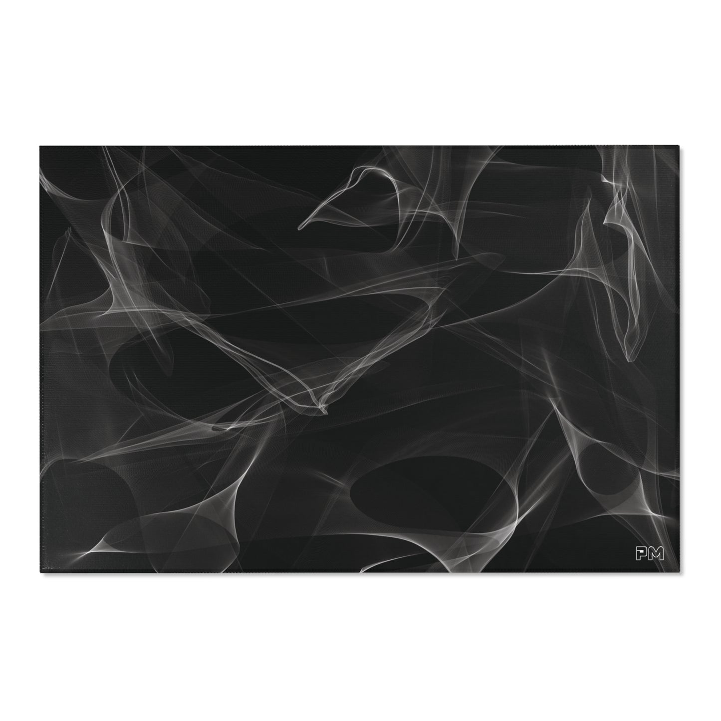 Black Smoke Area Rug