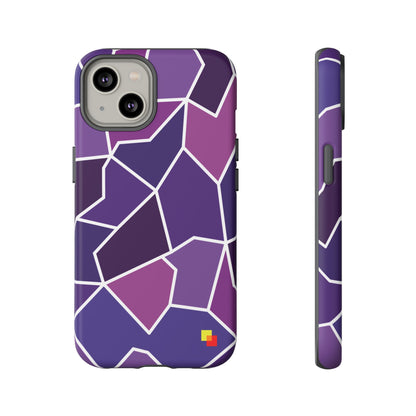 Purple Geometric Phone Case