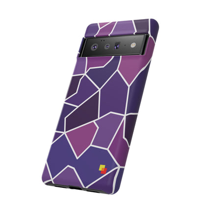 Purple Geometric Phone Case