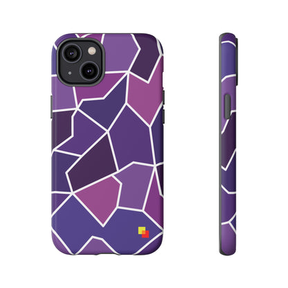 Purple Geometric Phone Case