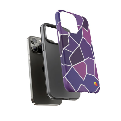 Purple Geometric Phone Case