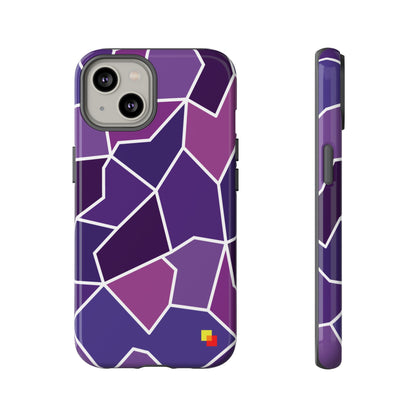 Purple Geometric Phone Case