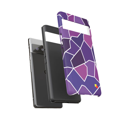 Purple Geometric Phone Case