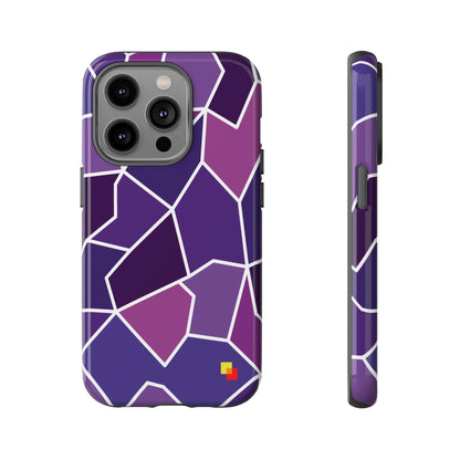 Purple Geometric Phone Case