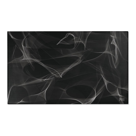 Black Smoke Area Rug