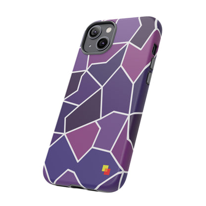 Purple Geometric Phone Case