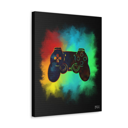 Gaming Controller Explosion Canvas