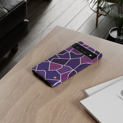 Purple Geometric Phone Case