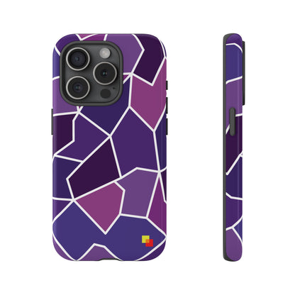 Purple Geometric Phone Case