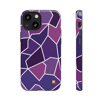 Purple Geometric Phone Case