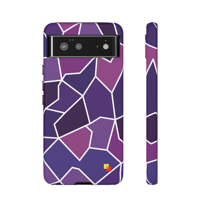 Purple Geometric Phone Case