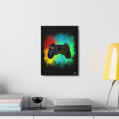 Gaming Controller Explosion Canvas