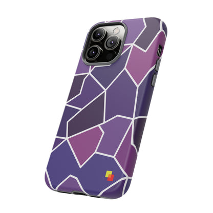 Purple Geometric Phone Case