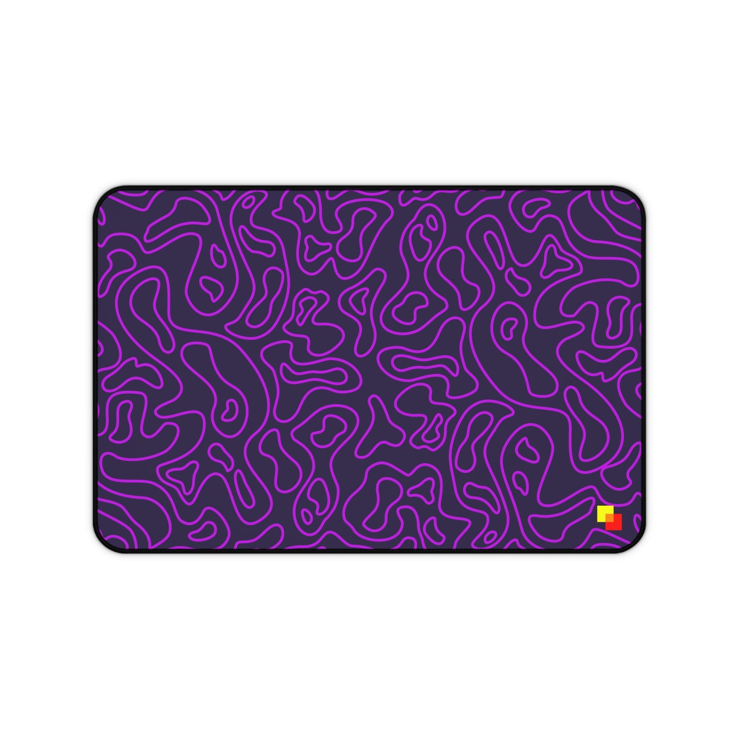 Purple Topographic Mouse Pad / Desk Mat