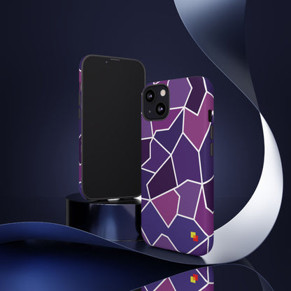 Purple Geometric Phone Case