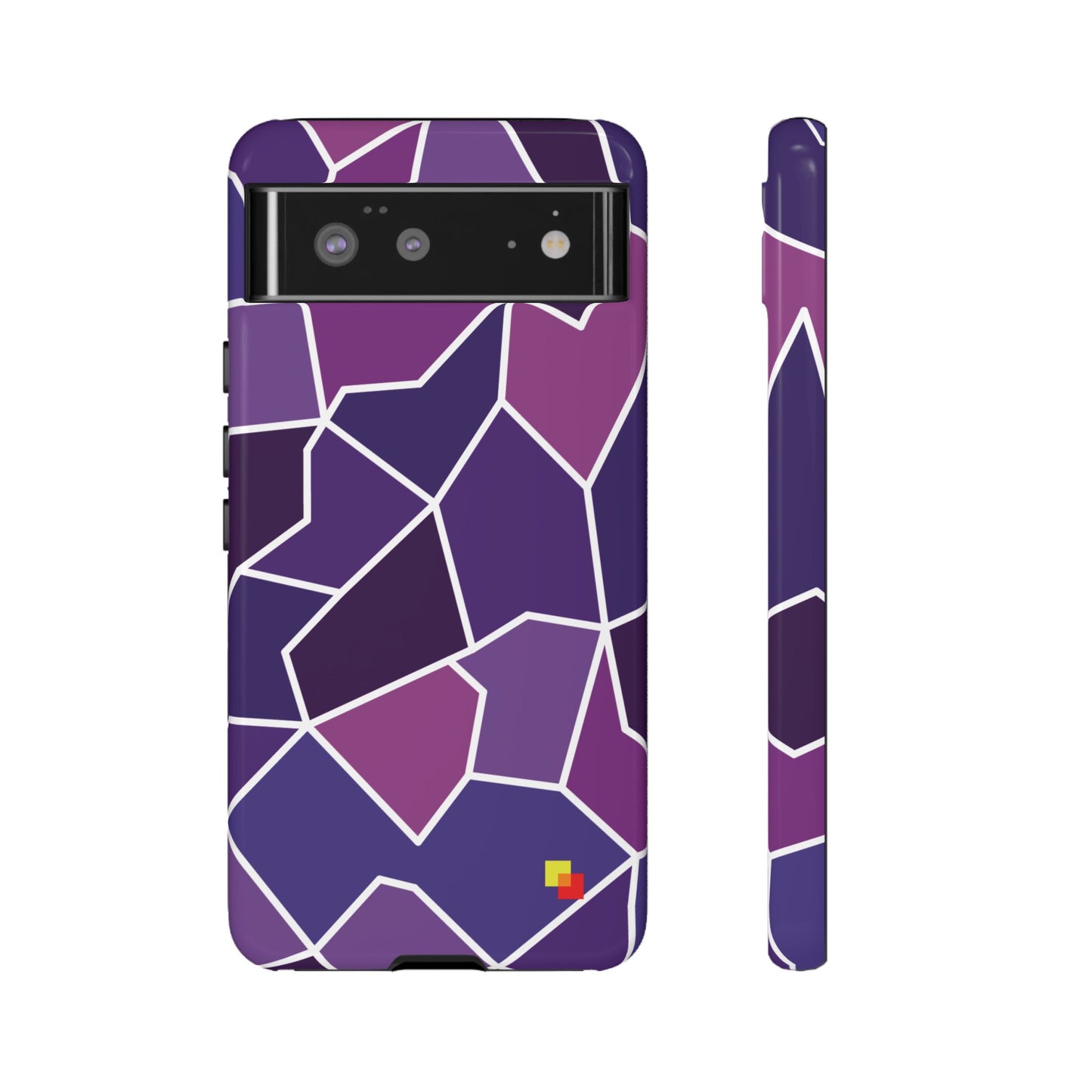 Purple Geometric Phone Case