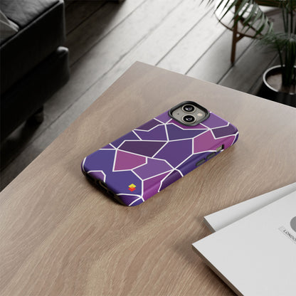 Purple Geometric Phone Case