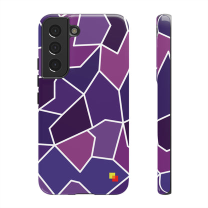 Purple Geometric Phone Case